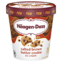 Haagen-Dazs Salted Brown Butter Cookie Ice Cream, 14 Ounce