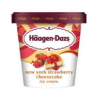 Haagen-Dazs New York Strawberry Cheesecake Ice Cream, 14 Ounce
