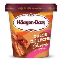 Haagen-Dazs Dulce De Leche Churro Ice Cream, 14 Ounce