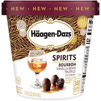 Haagen Dazs Spirits Ice Cream, Bourbon Van, 14 Ounce