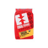 Equal Exchange Organic Coffee, Decaf Whole Bean, 12 Ounce