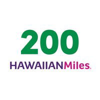 200 HawaiianMiles, 1 Each