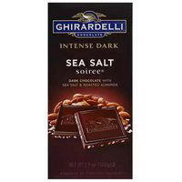 Ghirardelli Intense Dark Chocolate Bar, Sea Salt Soiree, 3.5 Ounce