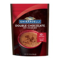 Ghirardelli Premium Hot Cocoa, Double Chocolate, 10.5 Ounce