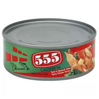 555 Caldereta Tuna Spicy Tomat, 4.9 Ounce