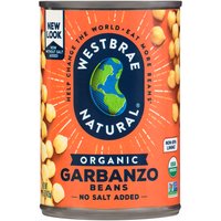 Westbrae Organic Garbanzo Beans, 15 Ounce