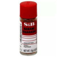 S&B Nanami Togarashi Chili Pepper, 0.52 Ounce