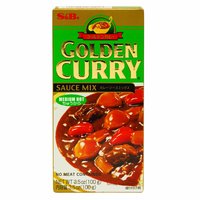 S&B Golden Curry Sauce Mix, Hot, 3.2 Ounce