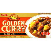 S&B Golden Curry Mild Sauce Mix, 7.8 Ounce