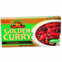 S&B Golden Curry Mix, Medium Hot, 7.8 Ounce