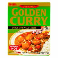 S&B Golden Curry Sauce Mix, Hot, 8.1 Ounce