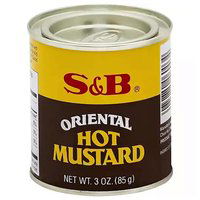 S&B Oriental Hot Mustard, 3 Ounce