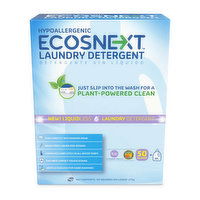 Ecosnext Laundry Detergent Sheets Lavender and Vanilla, 50 Each