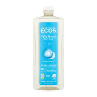 Ecos Free & Clear Plant Powered Dish Soap, 25 Ounce