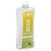 Ecos Dishmate Dish Soap, Bamboo Lemon, 25 Ounce