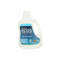 Earth Friendly Ecos Natural Laundry Detergent, Ultra 2X All, Free & Clear, 100 Ounce