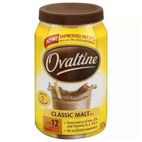 Ovaltine Classic Malt Drink Mix, 12 Ounce