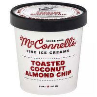 Mcconnells Toasted Coconut Almond Ice Cream, 1 Pint