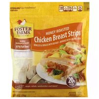 Foster Farms Chicken Breast Strips, Honey Roasted, 6 Ounce