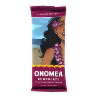 Onomea Caramel Sea Salt Chocolate Bar, 1.86 Ounce