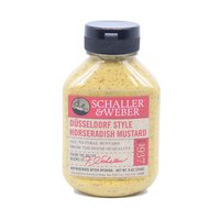 Schaller & Weber Dusseldorf Style Horseradish Mustard, 9.5 Ounce