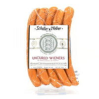 Schaller & Weber Uncured Wieners, 9 Ounce