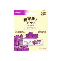 Hawaiian Tropic Lip Balm SPF30, 0.15 Ounce