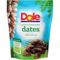 Dole California Whole Pitted Dates, 8 Ounce