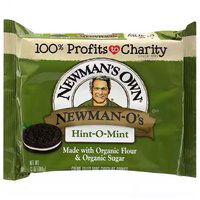 Newman's Own O's Cookies, Hint<li>O<li>Mint, 1 Ounce