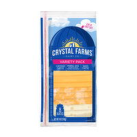 Crystal Farms Deli Sliced Variety Pack, 6 Ounce