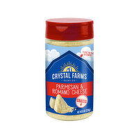 Crystal Farms Grated Parmesan & Romano, 8 Ounce