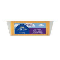 Crystal Farms Extra Sharp Cheddar Cracker Cuts, 7 Ounce