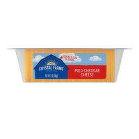 Crystal Farms Mild Cheddar Cracker Cuts, 7 Ounce