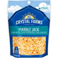 Crystal Farms Marble Jack Cheese, 8 Ounce