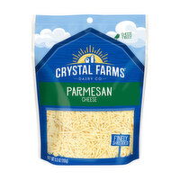 Crystal Farms Shredded Parmesan, 5.5 Ounce