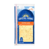 Crystal Farms Pepper Jack Sliced, 7 Ounce