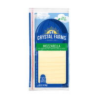 Crystal Farms Mozzarella Sliced, 7 Ounce