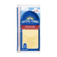 Crystal Farms Provolone Sliced, 7 Ounce