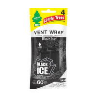 Little Trees Vent Wrap Black Ice Air Freshner, 4 count, 1 Each