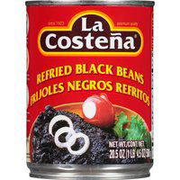 La Costena Refried Black Beans, 20.5 Ounce