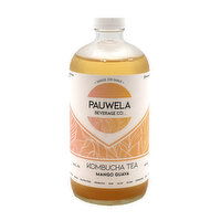 Pauwela Kombucha Tea Mango Guava, 16 Ounce
