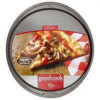 GoodCook Non-Stick Pizza Pan, 12", 11.75 Each
