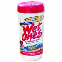 Wet Ones Antibacterial Hand Wipes Fresh Scent, 40 Each