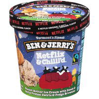 Ben & Jerry's Ice Cream, Netflix & Chilll'd, Peanut Butter, 16 Ounce