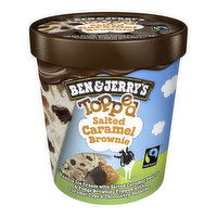 Ben & Jerry's Topped Salted Caramel Brownie, 15.2 Ounce