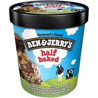 Ben & Jerry's Half Baked Ice Cream, 16 Ounce