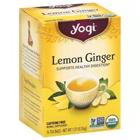 Yogi Tea, Lemon Ginger, 16 Each