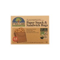 If You Care Paper Snack & Sandwich Bag, 48 Foot