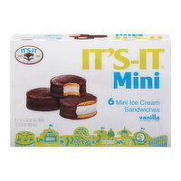 It's-It Mini Vanilla, 6 Each