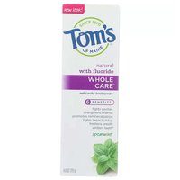 Tom's of Maine Spearmint Toothpaste, 4 Ounce
